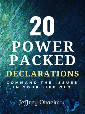 cover image of 20  POWER PACKED DECLARATIONS